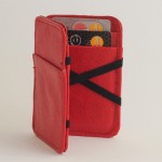 Magic Wallet Cow/Calf skin Red