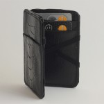 Magic Wallets Ostrich Shin Black